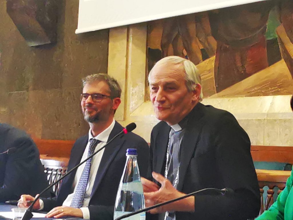 Matteo zuppi e de cesaris