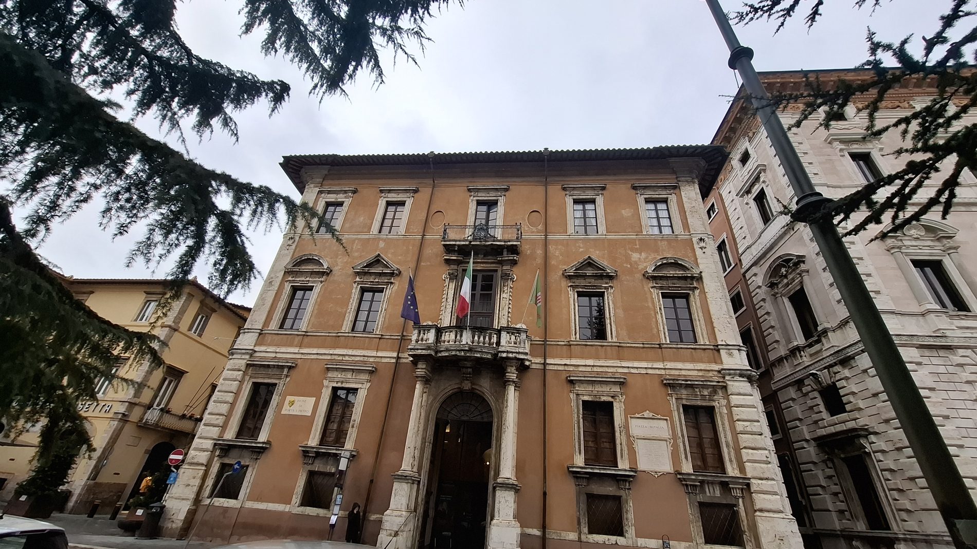 Palazzo Donini sede giunta regione umbria