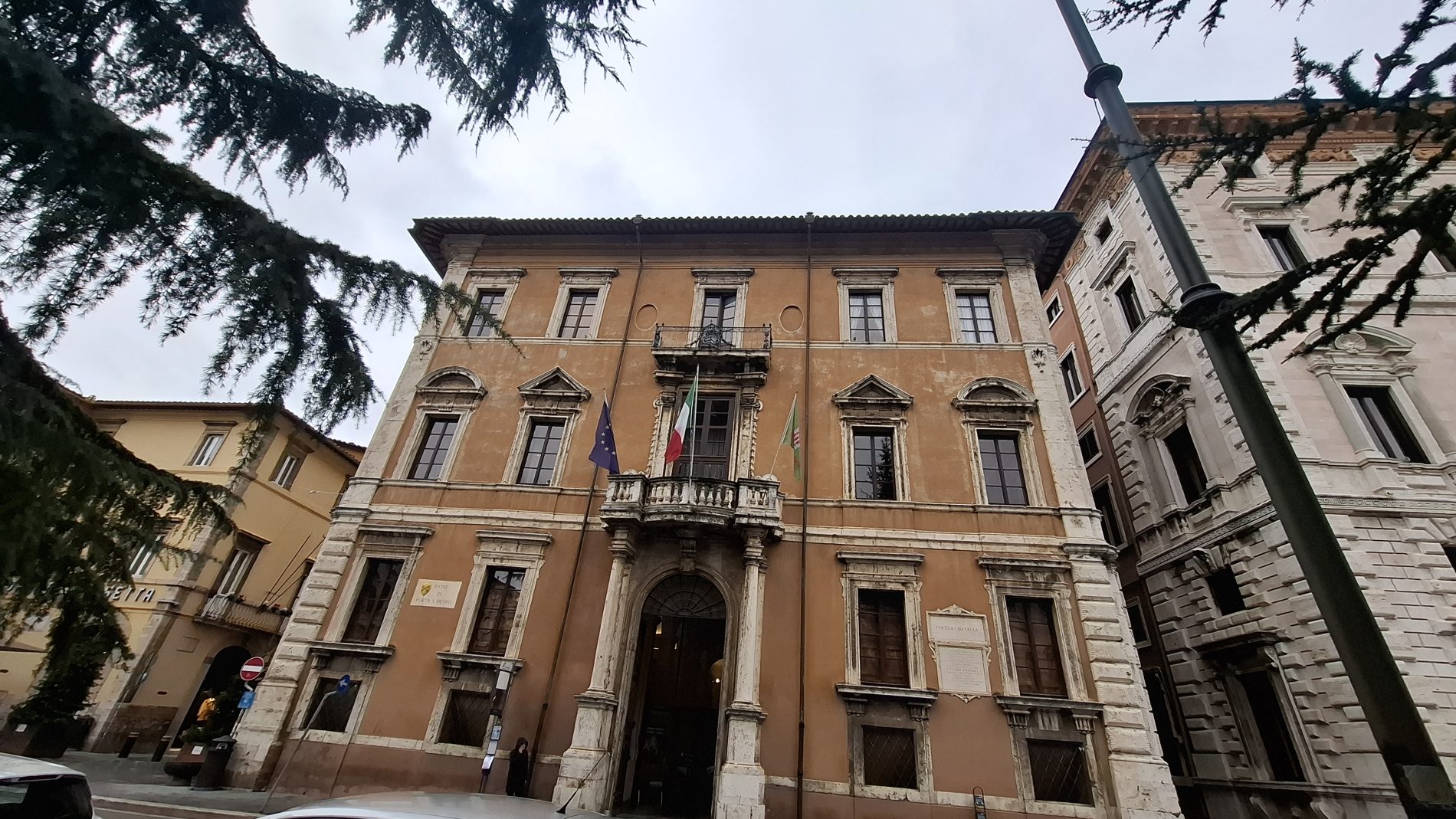 Palazzo Donini sede giunta regione umbria