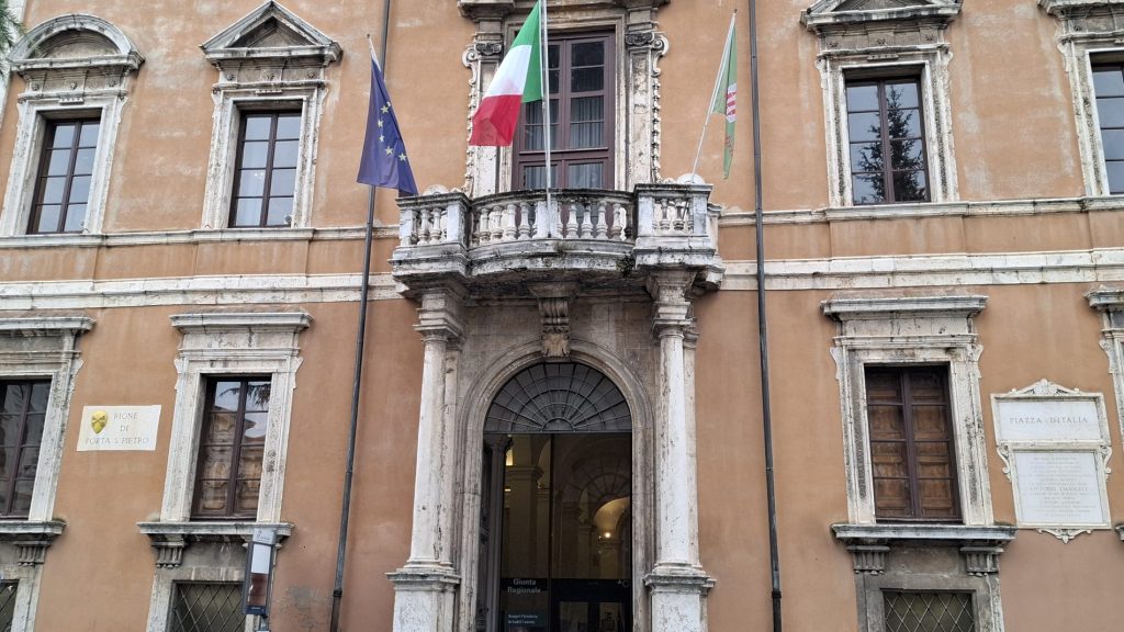 Palazzo Donini sede giunta regione umbria