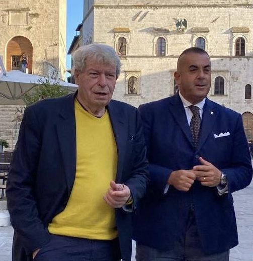 Silvano Spada e il sindaco Ruggiano