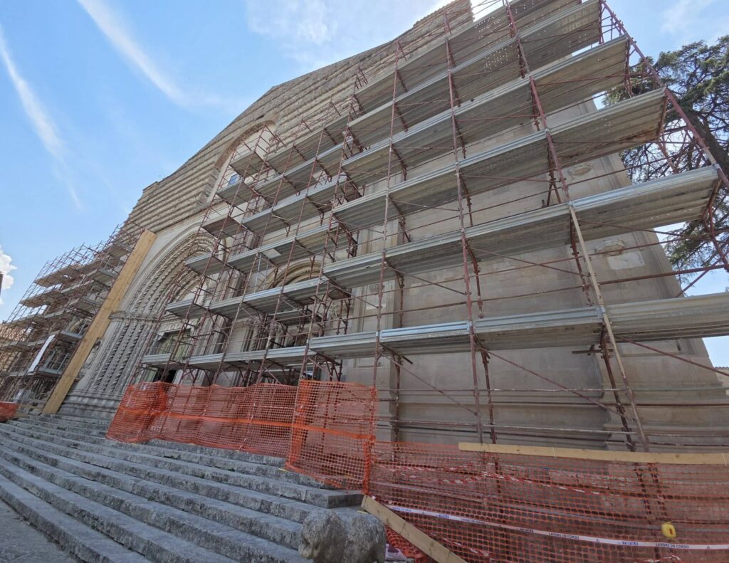 cantiere tempio di san fortunato
