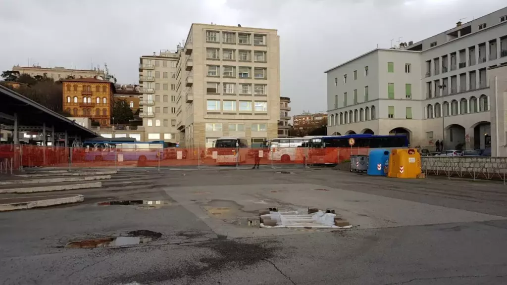 piazza Partigiani a Perugia