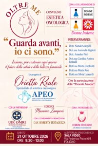 Il convegno “Guarda avanti, io ci sono”, ideato da Orietta Reale