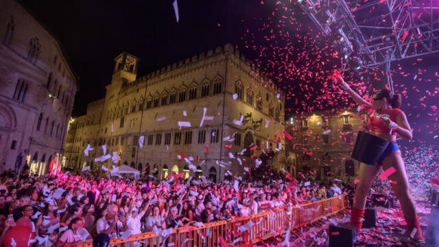 Grande Slam Party presso Perugia , 1 luglio 2026. Foto: Michele Benda / SIR