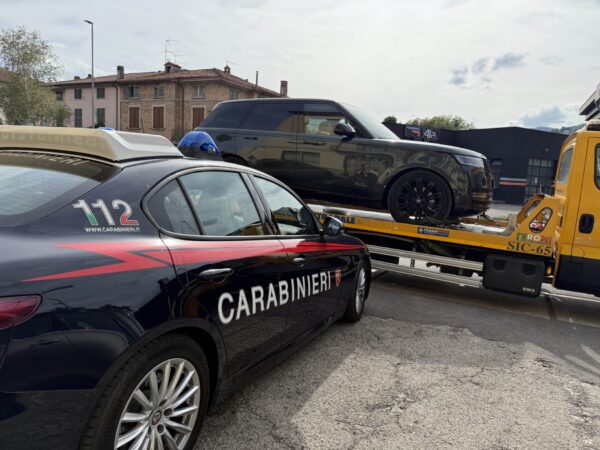Immagine auto rubata