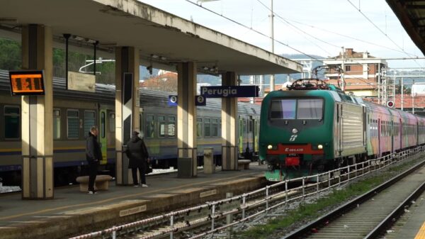Stazione Perugia treno